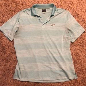 Greg Norman Teal Polo